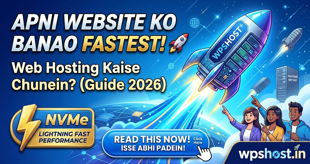Apni Website Ke Liye Best Aur Fast Web Hosting Kaise Chune? Complete Guide 2026